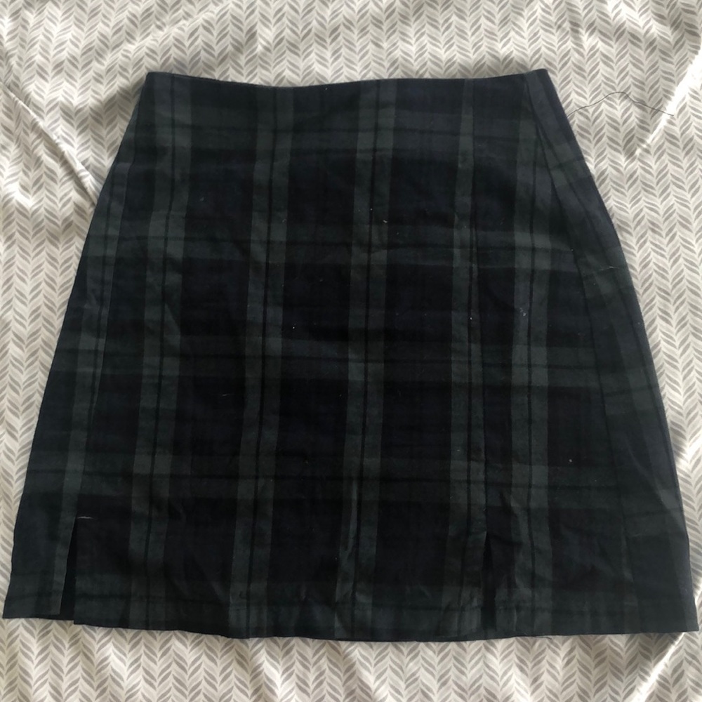Brandy plaid skirt